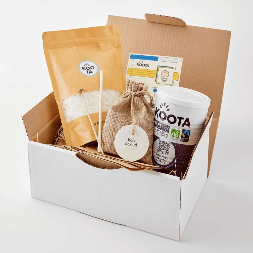 Coffret Bougie Végétale à Fabriquer