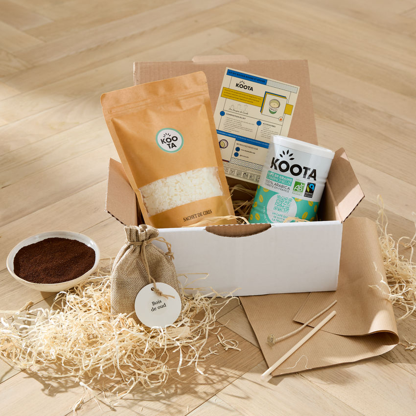 Coffret Bougie Végétale à Fabriquer