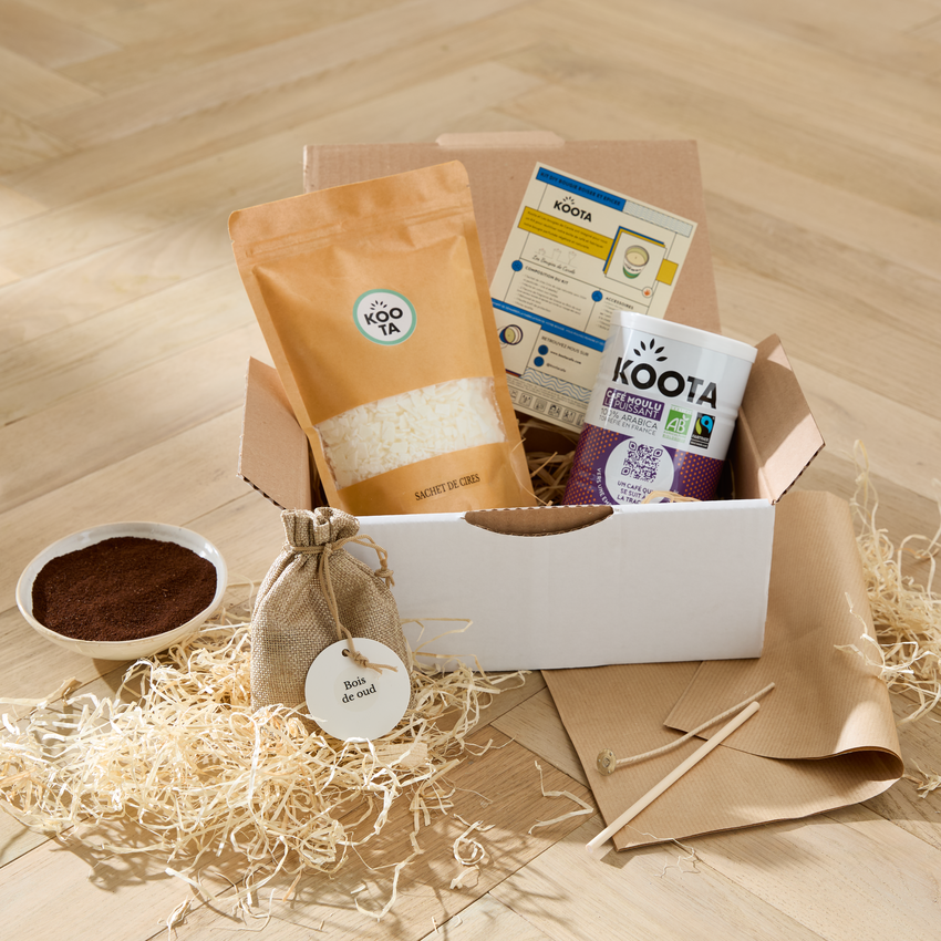 Coffret Bougie Végétale à Fabriquer