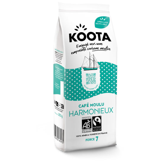 Harmonieux Moulu - Sachet Recyclable 250g