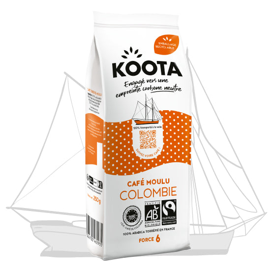 Colombie Moulu - Sachet Recyclable 250g