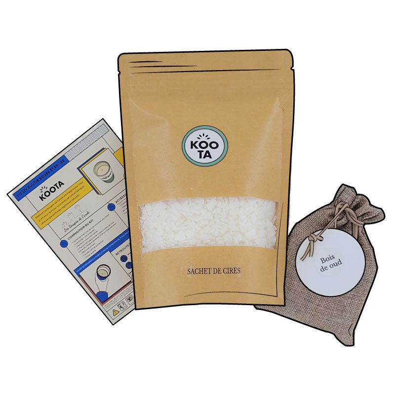 Kit DIY Bougie Boisée et épicée