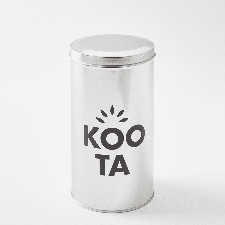 Boîte métal de conservation pour café Koota