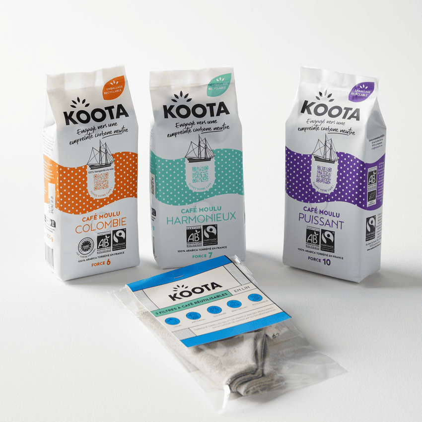 Coffret café moulu
